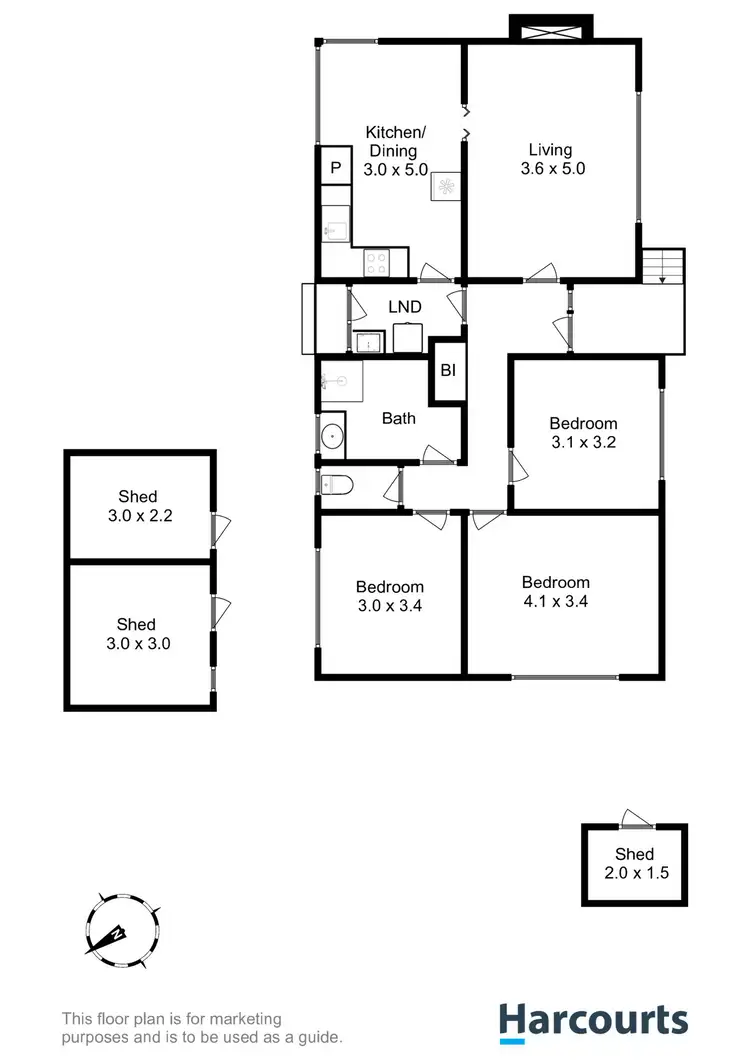 Floorplan of Homely house listing, 38 Mockridge Road, Clarendon Vale TAS 7019