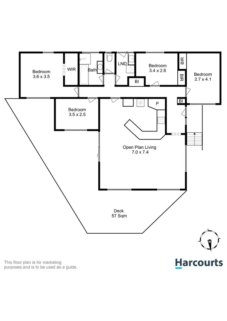 Floorplan of Homely house listing, 32 Copley Road, Lenah Valley TAS 7008