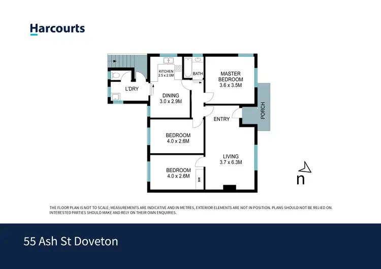Floorplan of Homely house listing, 55-57 Ash Street, Doveton VIC 3177