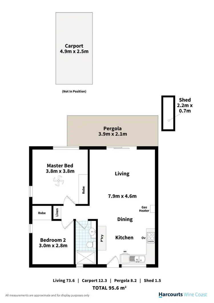 Floorplan of Homely house listing, 14 Seaberry Walk, Aldinga SA 5173