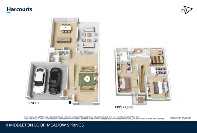 Floorplan of Homely house listing, 4 Middleton Loop, Meadow Springs WA 6210