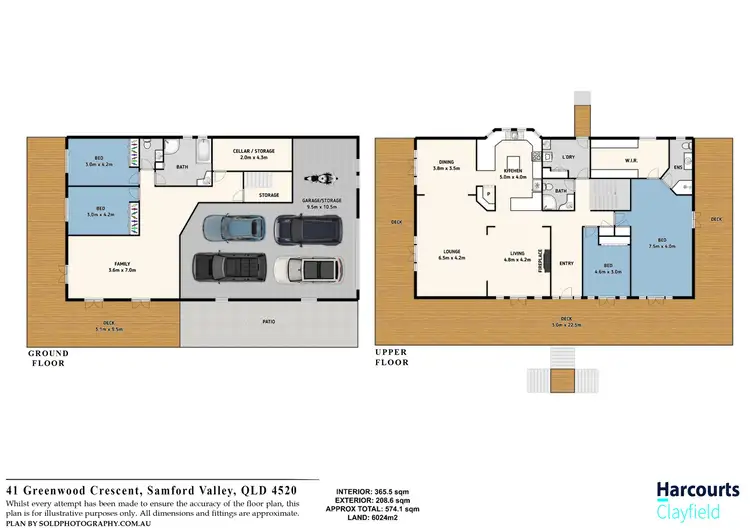 Floorplan of Homely house listing, 41 Greenwood Crescent, Samford Valley QLD 4520