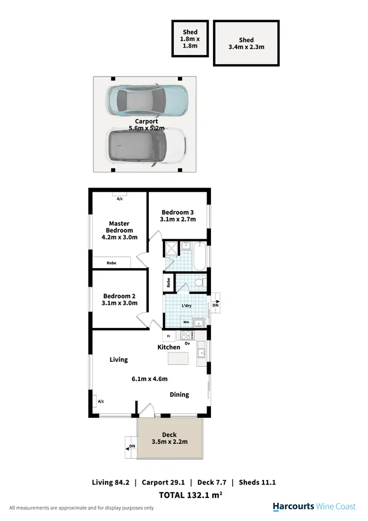 Floorplan of Homely house listing, 36 Oakley Crescent, Aldinga Beach SA 5173