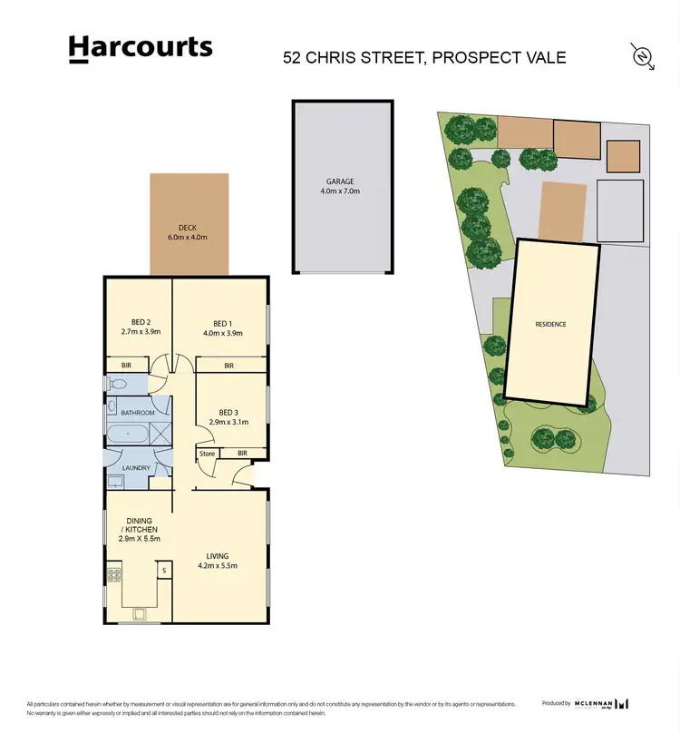 Floorplan of Homely house listing, 52 Chris Street, Prospect Vale TAS 7250