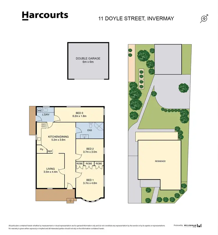 Floorplan of Homely house listing, 11 Doyle Street, Invermay TAS 7248