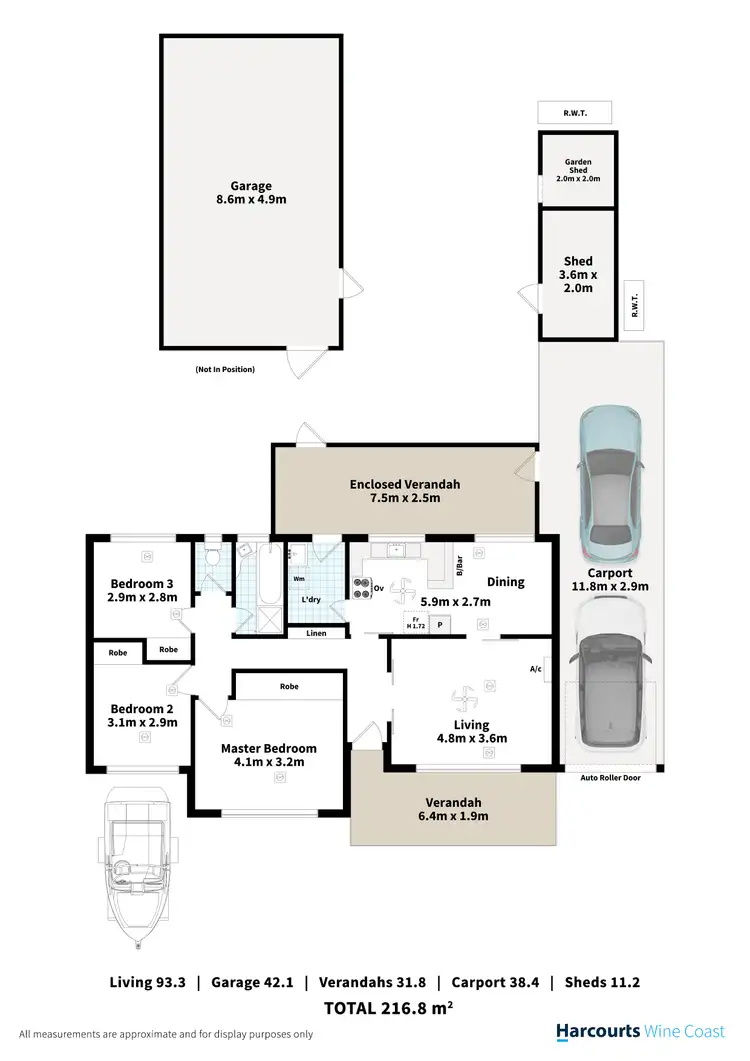Floorplan of Homely house listing, 28 Archerfield Avenue, Christies Beach SA 5165