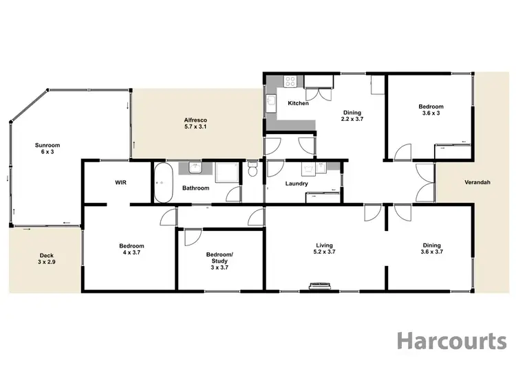 Floorplan of Homely house listing, 17 Anzac Street, Moe VIC 3825
