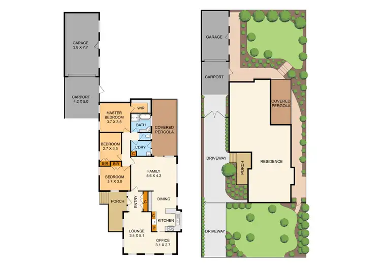 Floorplan of Homely house listing, 10 Wondalea Crescent, Wantirna VIC 3152