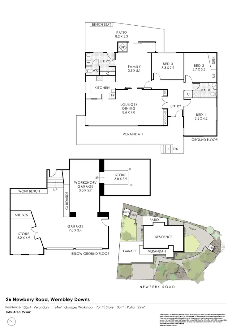 Floorplan of Homely house listing, 26 Newbery Road, Wembley Downs WA 6019