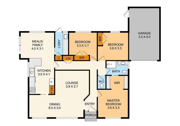 Floorplan of Homely house listing, 2/68 Albert Avenue, Boronia VIC 3155