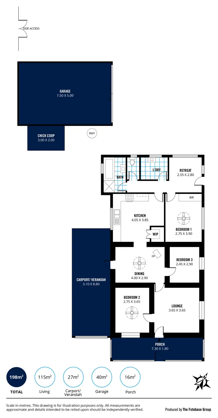 Floorplan of Homely house listing, 18 Gardiner Street, Goolwa SA 5214