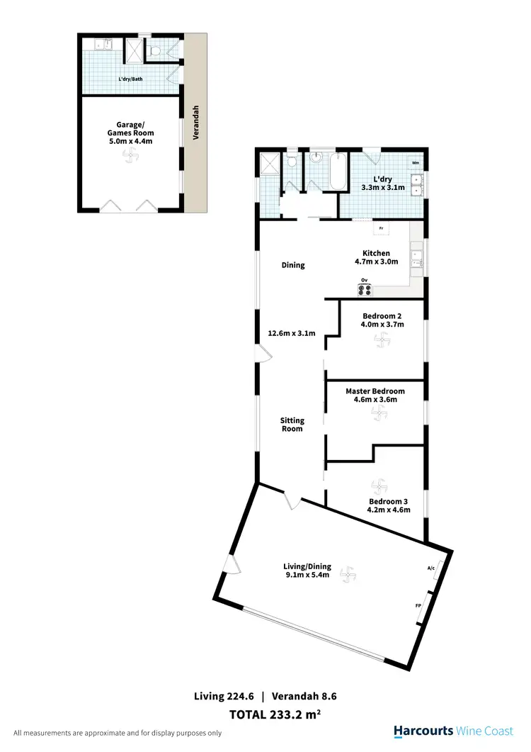 Floorplan of Homely house listing, 13 Esplanade, Port Willunga SA 5173