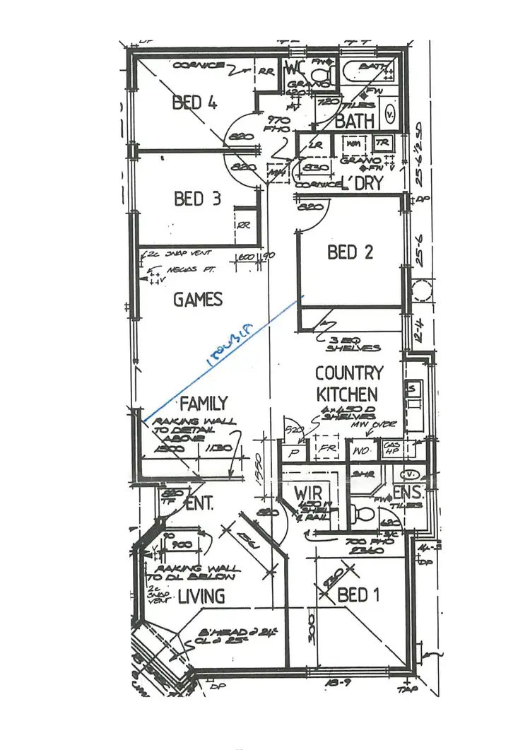 Floorplan of Homely house listing, 132 Alcock Street, Maddington WA 6109