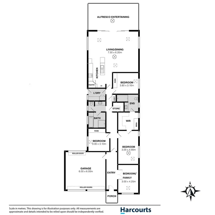 Floorplan of Homely house listing, 56 Blanche Parade, Hindmarsh Island SA 5214