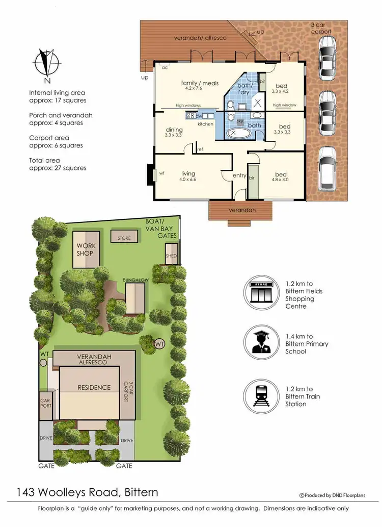 Floorplan of Homely house listing, 143 Woolleys Road, Bittern VIC 3918