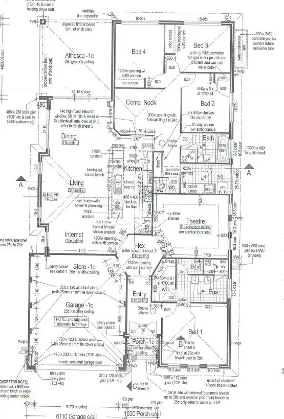 Floorplan of Homely house listing, 31 Chesstree Avenue, Alkimos WA 6038