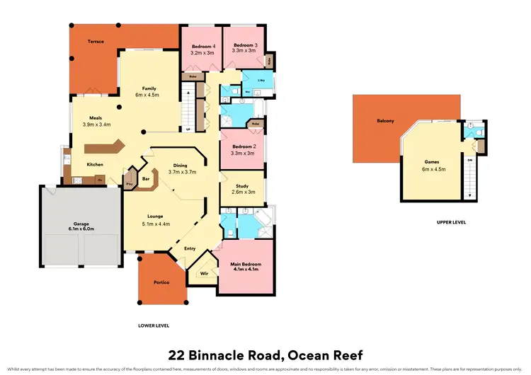 Floorplan of Homely house listing, 22 Binnacle Road, Ocean Reef WA 6027