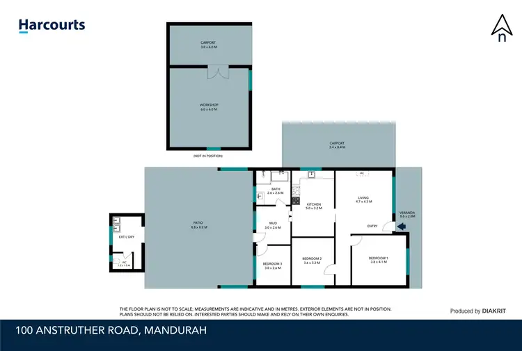 Floorplan of Homely house listing, 100 Anstruther Road, Mandurah WA 6210