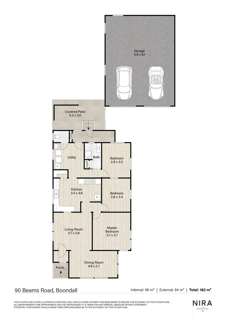 Floorplan of Homely house listing, 90 Beams Road, Boondall QLD 4034