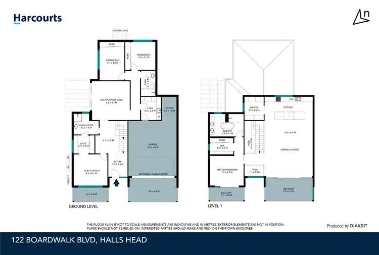 Floorplan of Homely house listing, 122 Boardwalk Boulevard, Halls Head WA 6210