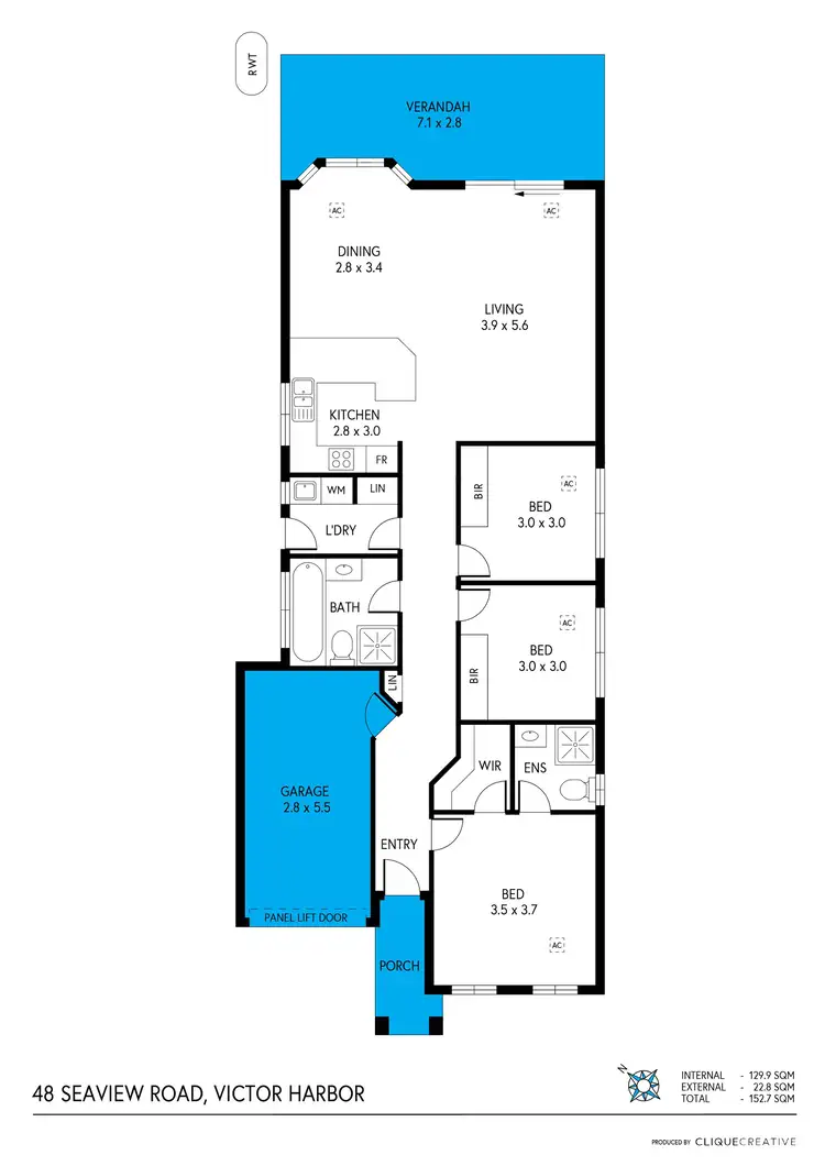 Floorplan of Homely house listing, 48 Seaview Road, Victor Harbor SA 5211