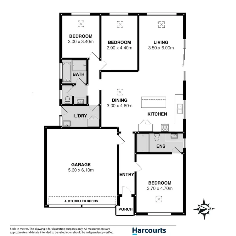 Floorplan of Homely house listing, 3 Snapper Court, Hayborough SA 5211