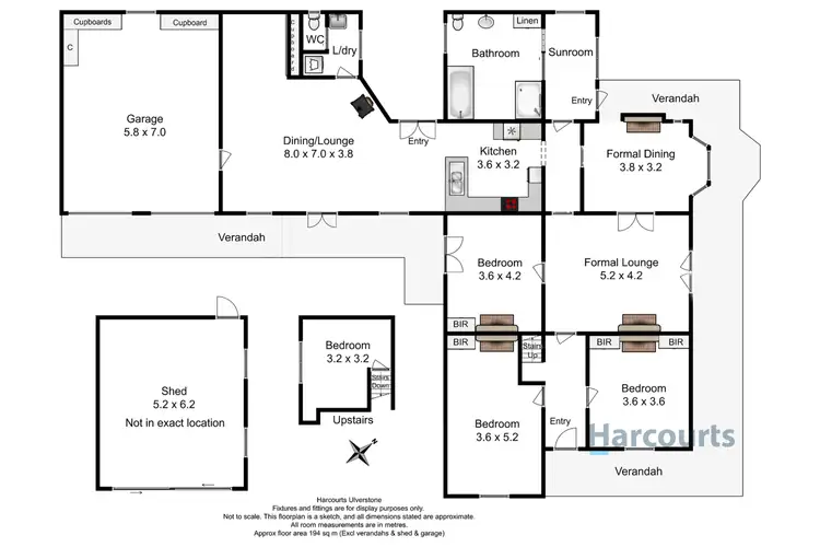 Floorplan of Homely house listing, 2 Finch Street, Ulverstone TAS 7315
