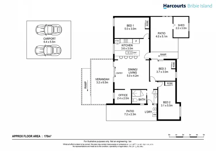 Floorplan of Homely house listing, 13 Pandara Ave, Bellara QLD 4507