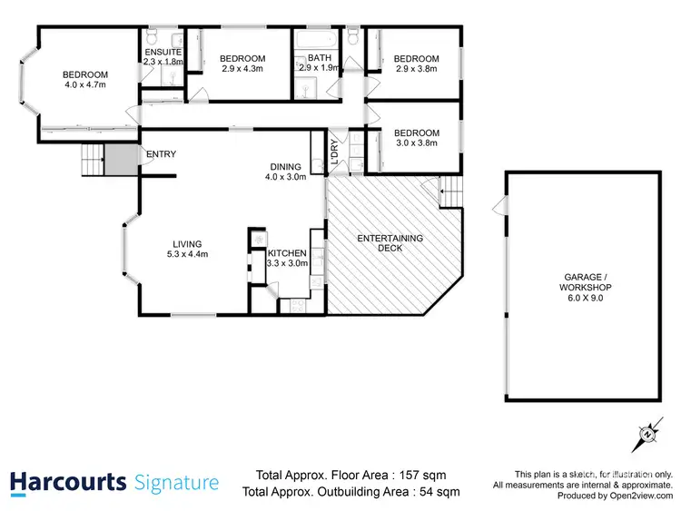 Floorplan of Homely house listing, 21 Presnell Street, Granton TAS 7030