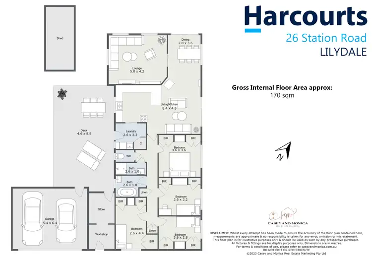 Floorplan of Homely house listing, 26 Station Road, Lilydale TAS 7268