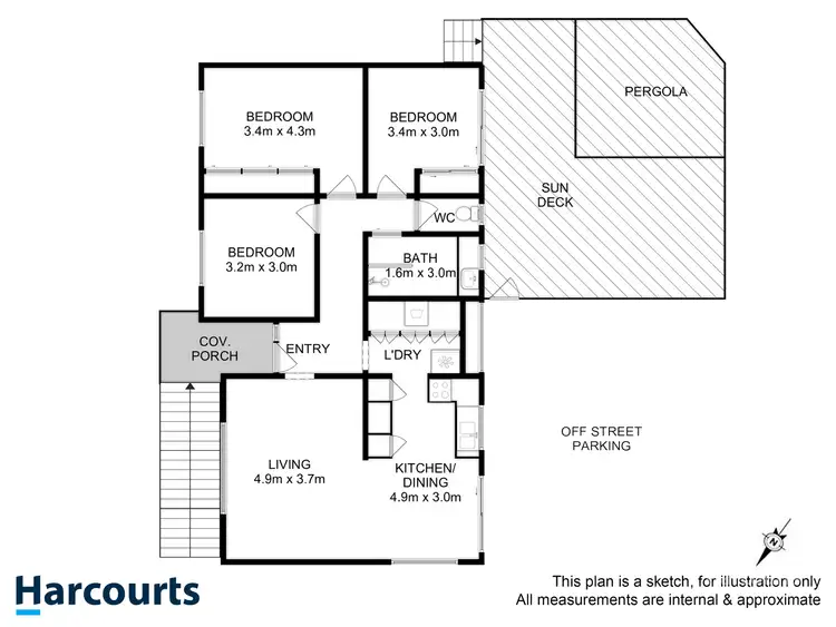 Floorplan of Homely house listing, 6 Euroka Street, Mornington TAS 7018