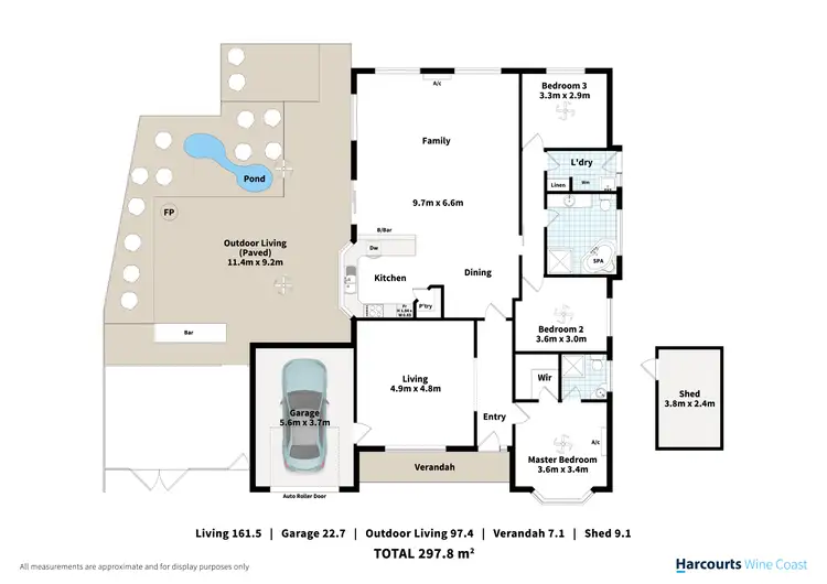 Floorplan of Homely house listing, 26 Marla Crescent, Noarlunga Downs SA 5168