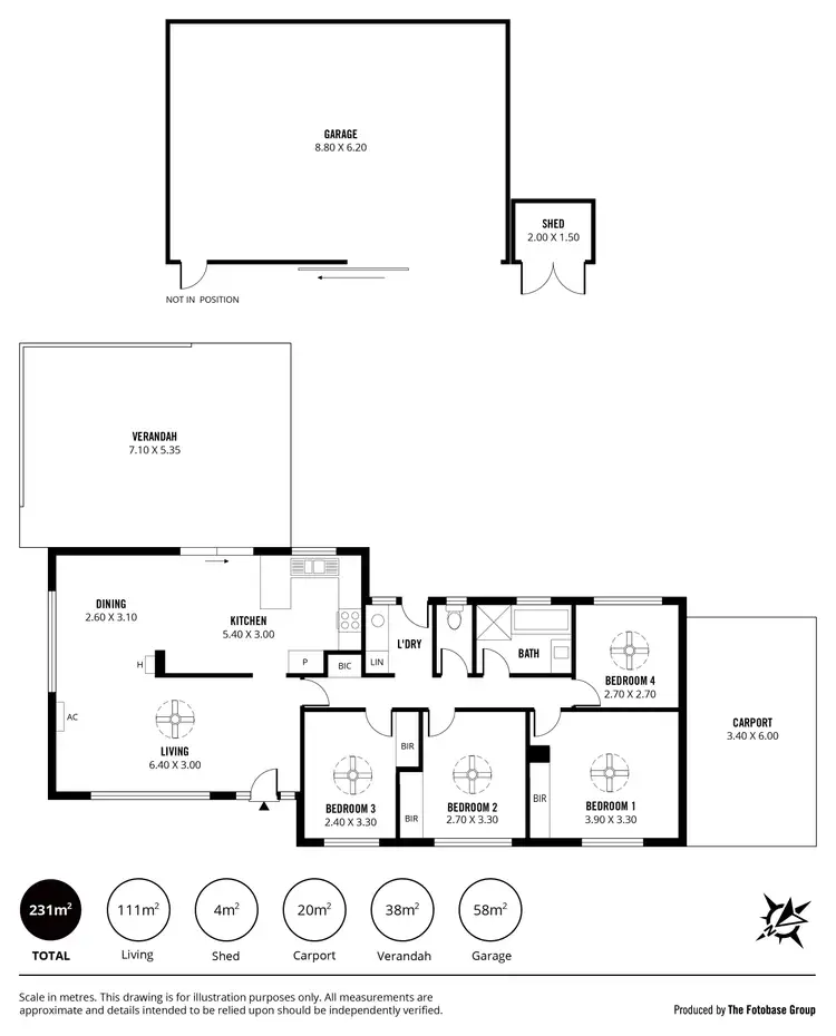 Floorplan of Homely house listing, 64 Albany Avenue, Port Noarlunga South SA 5167
