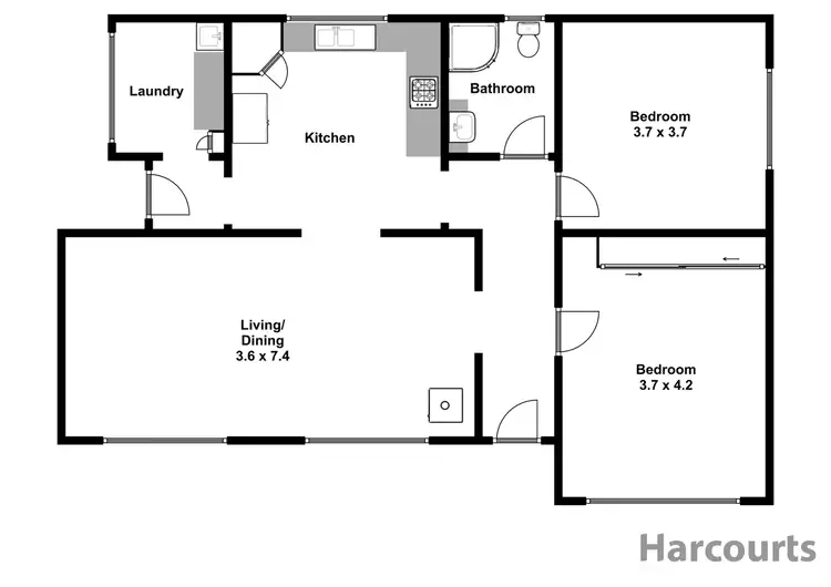 Floorplan of Homely house listing, 4 McCrae Street, Longwarry VIC 3816
