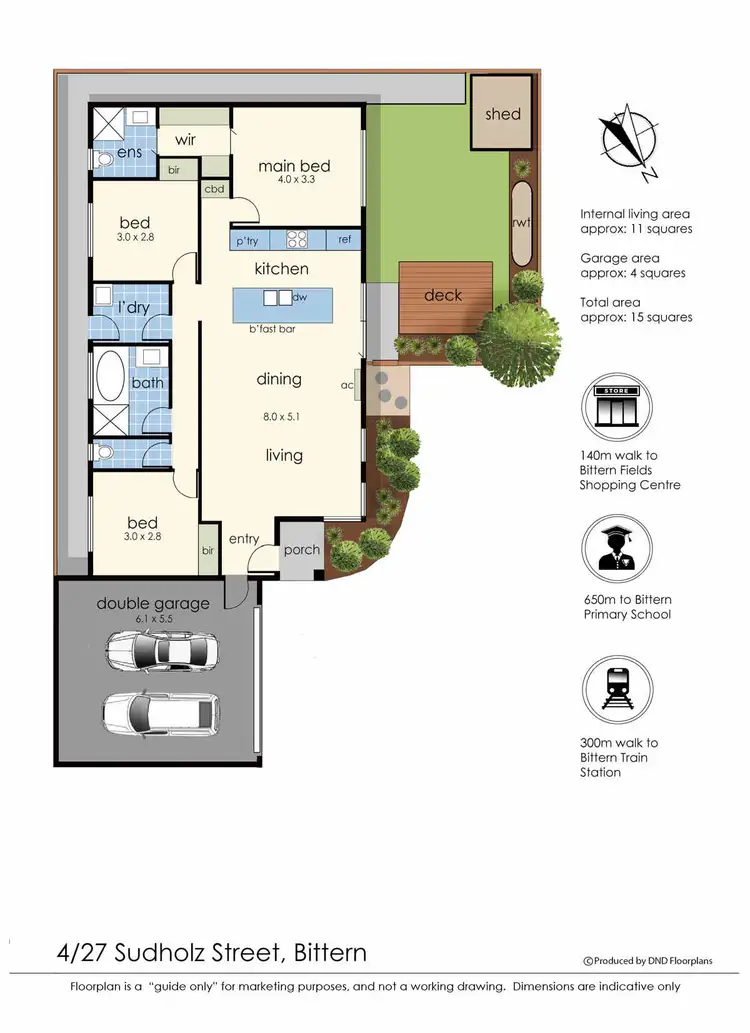 Floorplan of Homely unit listing, 4/27 Sudholz Street, Bittern VIC 3918
