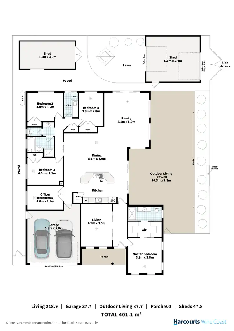 Floorplan of Homely house listing, 17 Nicholl Avenue, Aldinga Beach SA 5173