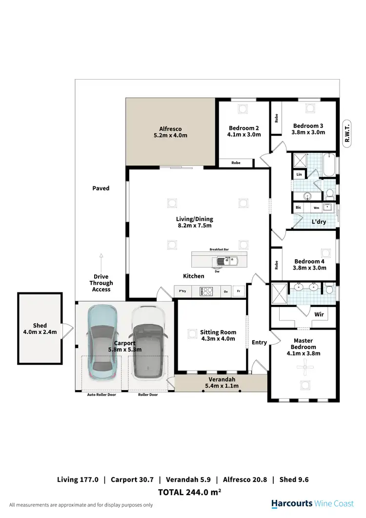 Floorplan of Homely house listing, 8 Halcyon Circuit, Aldinga Beach SA 5173