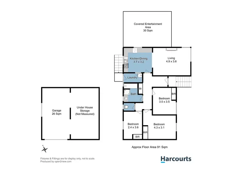 Floorplan of Homely house listing, 38 Bilinga Street, Mornington TAS 7018