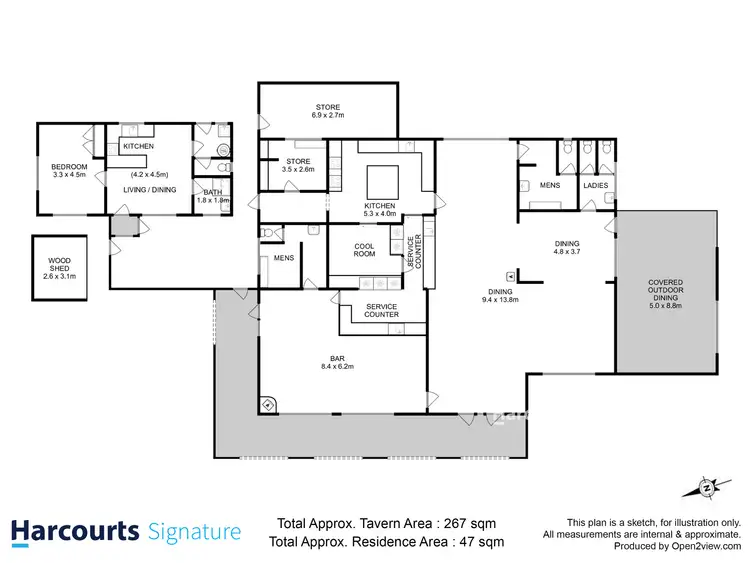 Floorplan of Homely house listing, 2120 Mud Walls Road, Colebrook TAS 7027