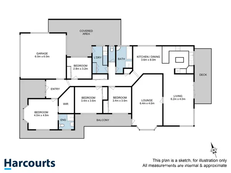 Floorplan of Homely house listing, 16 Ash Drive, Kingston TAS 7050