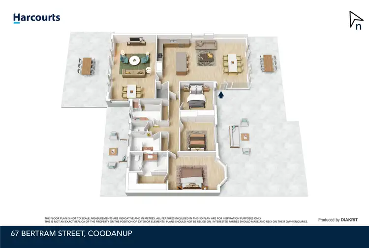 Floorplan of Homely house listing, 67 Bertram Street, Coodanup WA 6210