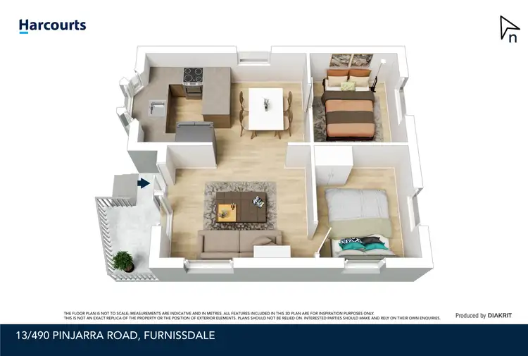 Floorplan of Homely house listing, 13/490 Pinjarra Road, Furnissdale WA 6209