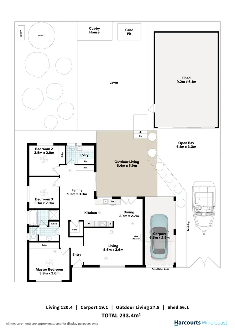 Floorplan of Homely house listing, 3 Sandhurst Avenue, Noarlunga Downs SA 5168