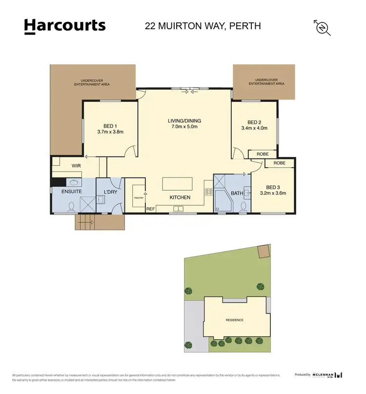 Floorplan of Homely house listing, 22 Muirton Way, Perth TAS 7300