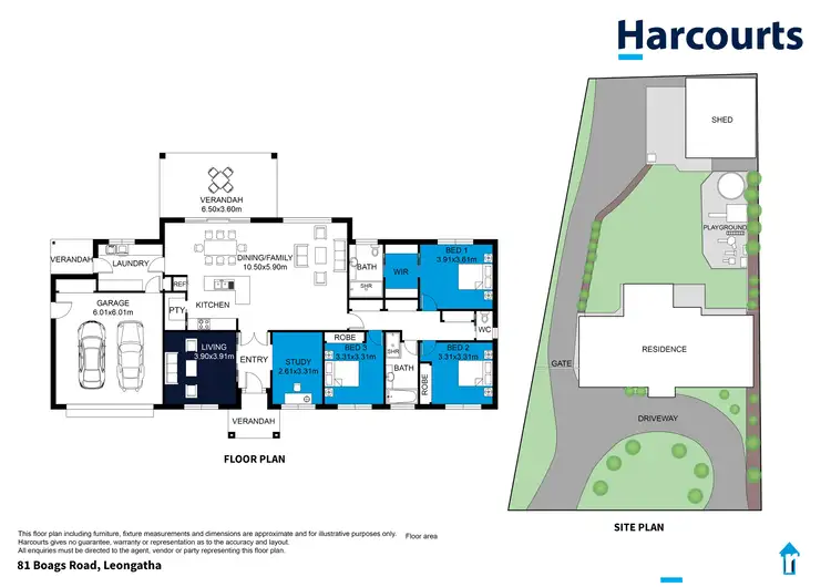 Floorplan of Homely house listing, 81 Boags Road, Leongatha VIC 3953