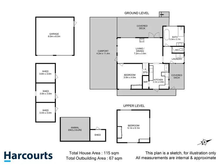 Floorplan of Homely house listing, 181 Kalonga Road, Nicholls Rivulet TAS 7112