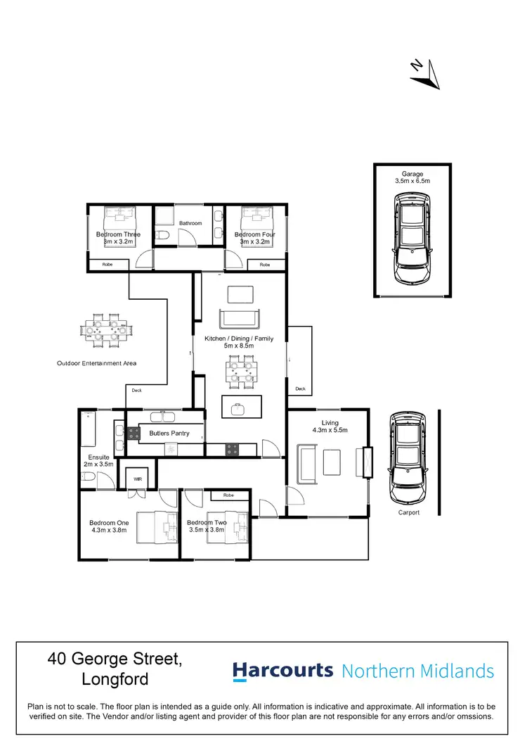Floorplan of Homely house listing, 40 George Street, Longford TAS 7301