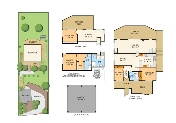 Floorplan of Homely house listing, 67 Government Road, The Basin VIC 3154