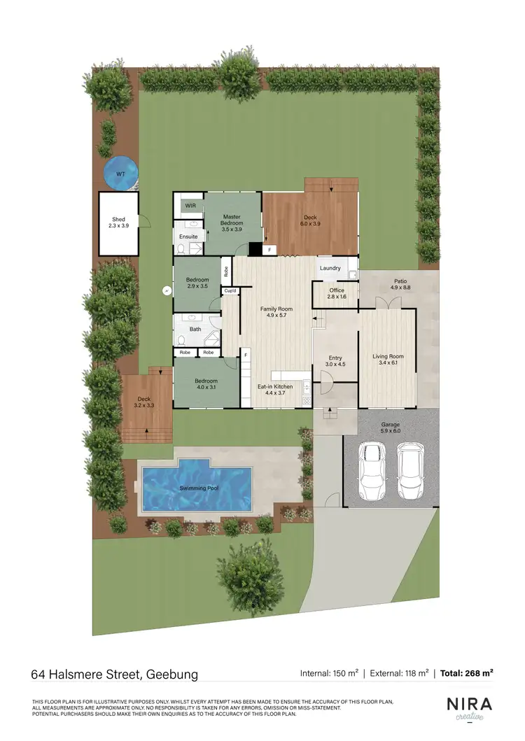 Floorplan of Homely house listing, 64 Halsmere Street, Geebung QLD 4034