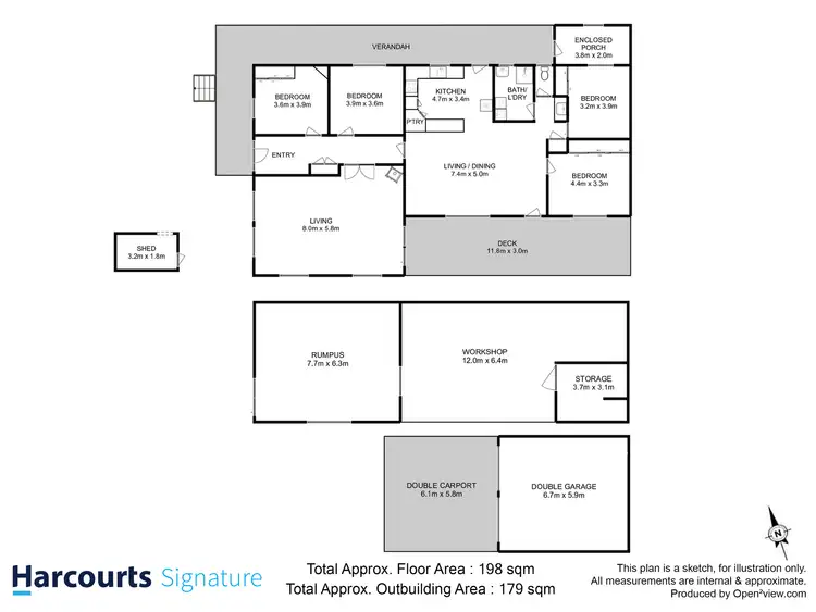 Floorplan of Homely house listing, 12 Bowden Court, Forcett TAS 7173